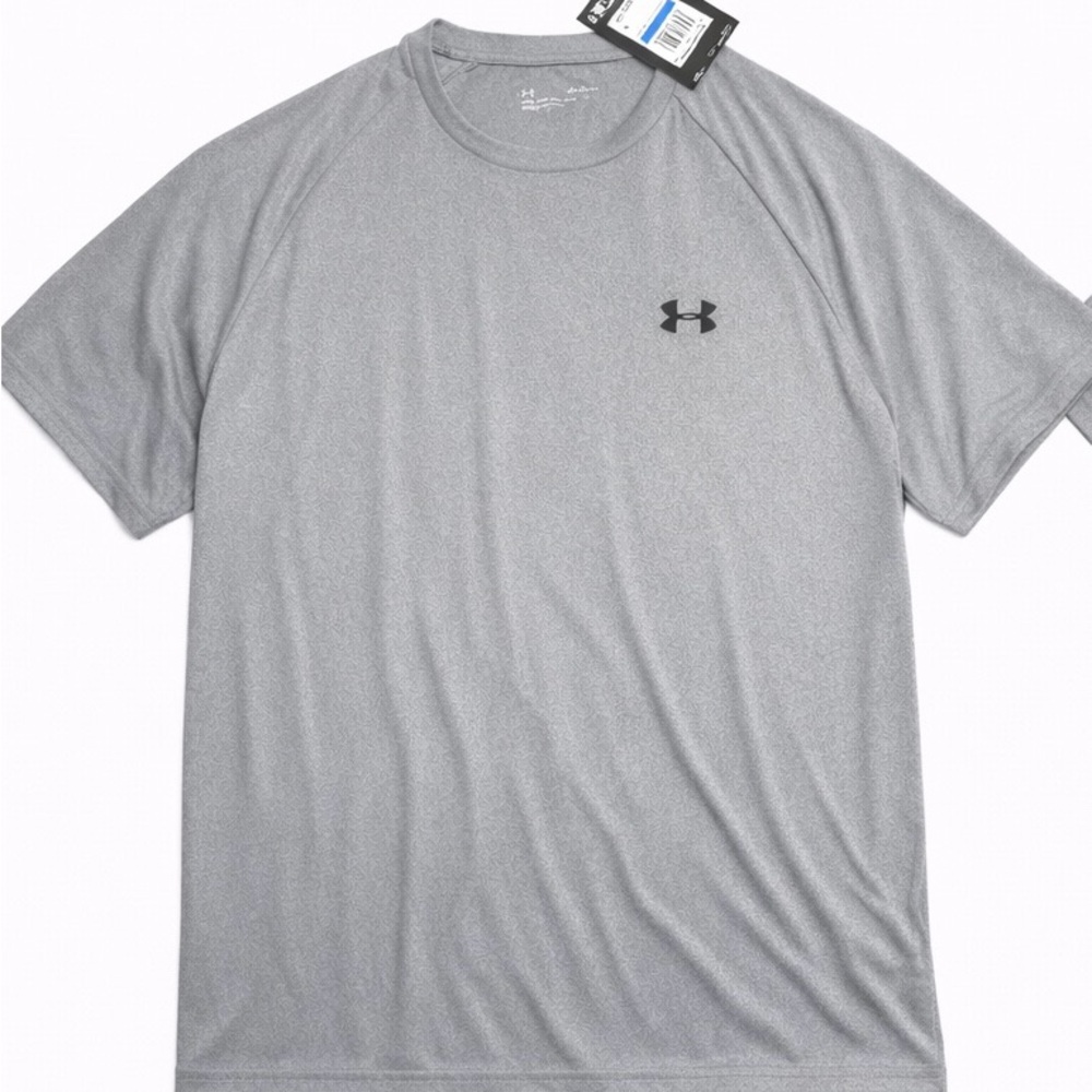 Under Armour Men's Short Sleeve Gray Tee